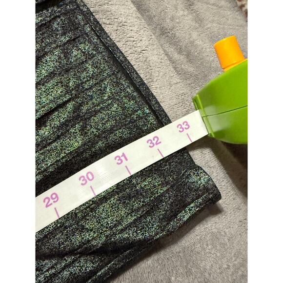 NWOT Sanctuary It's Party Time Faux Wrap Mini Dress Size Extra Small Black Shine - Picture 8 of 10